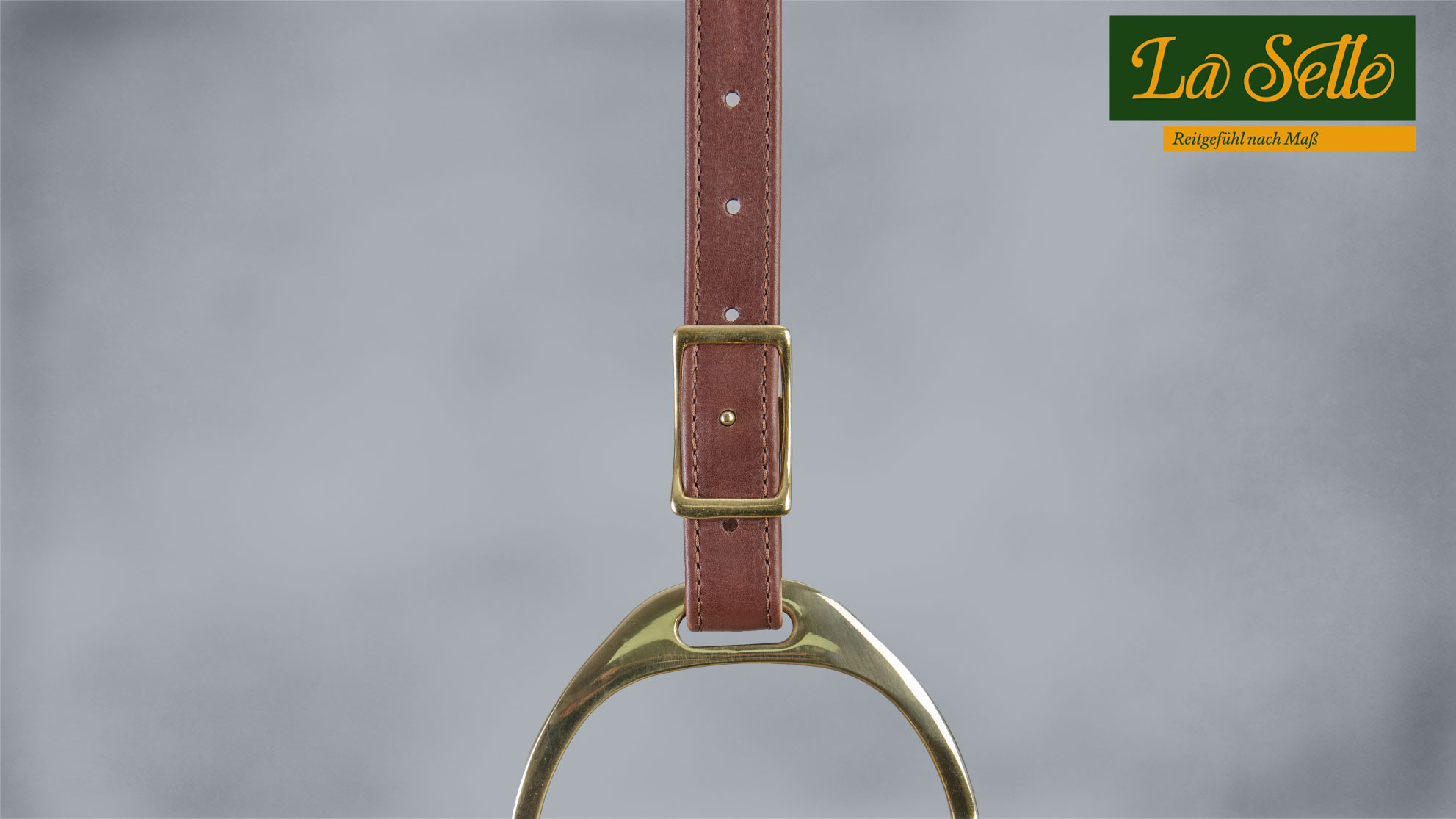 Mono SeigbügelriemenTD braun Neu klein mit Logo