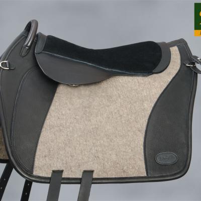 2 Filzsattel Premium Ohne Pausche Klein Mit Logo
