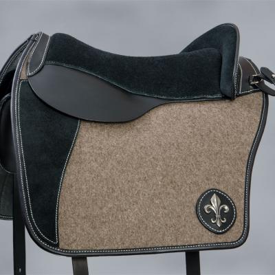 La Selle Leger Schwarz Naht Wei Zierlilien Klein Ohne Logo